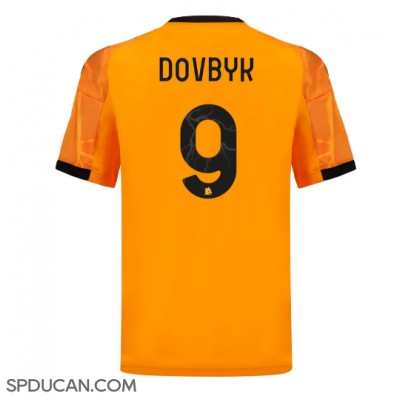 Muški Nogometni Dres AS Roma Artem Dovbyk #9 Gostujuci 2025-26 Kratak Rukav Muški Nogometni Dres AS Roma Artem Dovbyk #9 Gostujuci 2025-26 Kratak Rukav